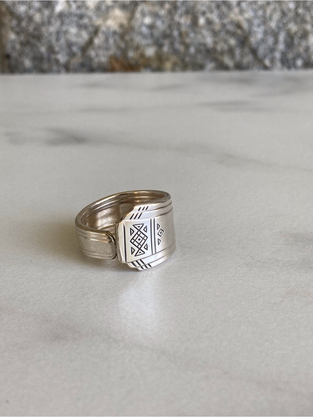 Size 10 Oneida Ltd. Cutlery Spoon Ring Men’s / Women’s Signet Style
